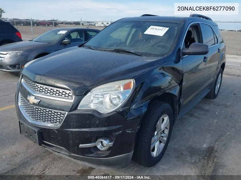 2015 Chevrolet Equinox 2Lt VIN: 2GNALCEK8F6277090 Lot: 40364517