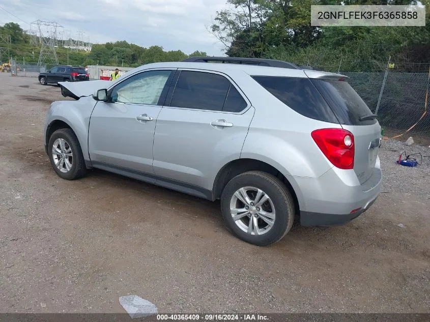 2015 Chevrolet Equinox 1Lt VIN: 2GNFLFEK3F6365858 Lot: 40365409