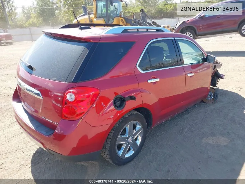 2GNALDEK8F6134596 2015 Chevrolet Equinox Ltz