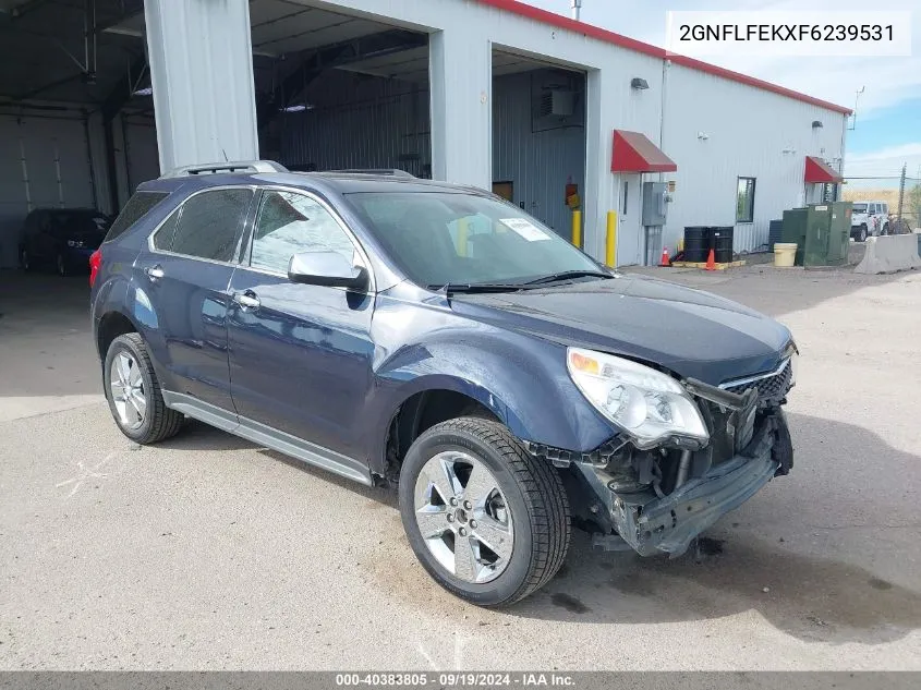 2GNFLFEKXF6239531 2015 Chevrolet Equinox 1Lt