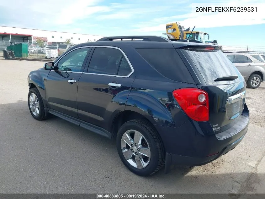 2GNFLFEKXF6239531 2015 Chevrolet Equinox 1Lt