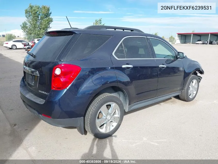 2GNFLFEKXF6239531 2015 Chevrolet Equinox 1Lt