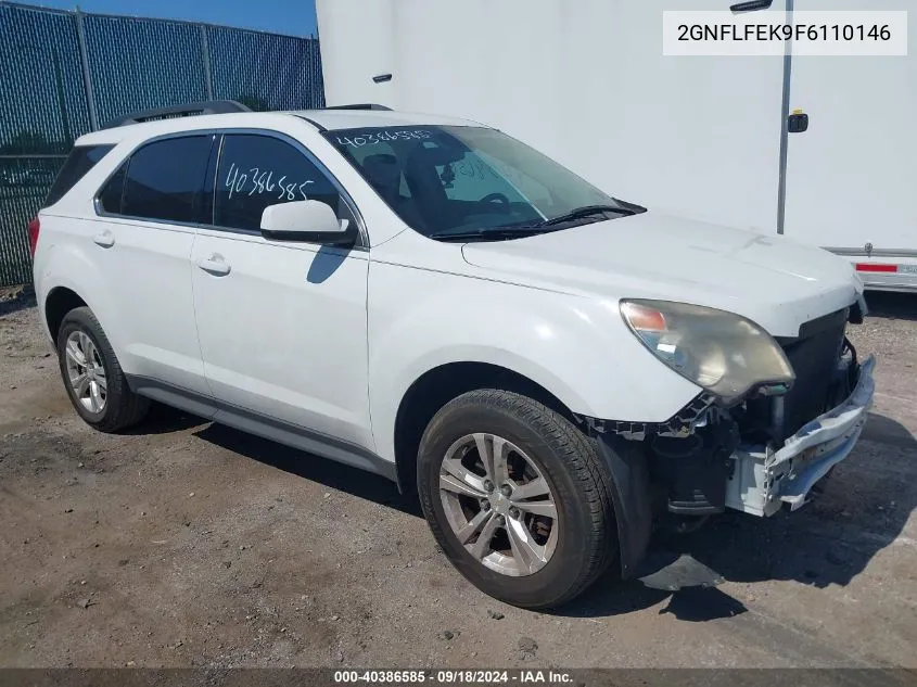 2015 Chevrolet Equinox 1Lt VIN: 2GNFLFEK9F6110146 Lot: 40386585