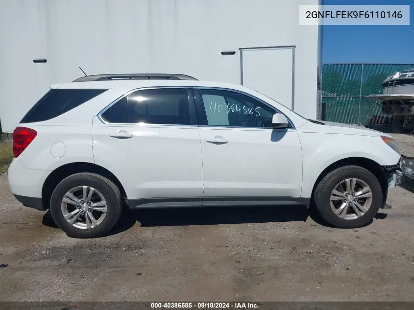 2015 Chevrolet Equinox 1Lt VIN: 2GNFLFEK9F6110146 Lot: 40386585