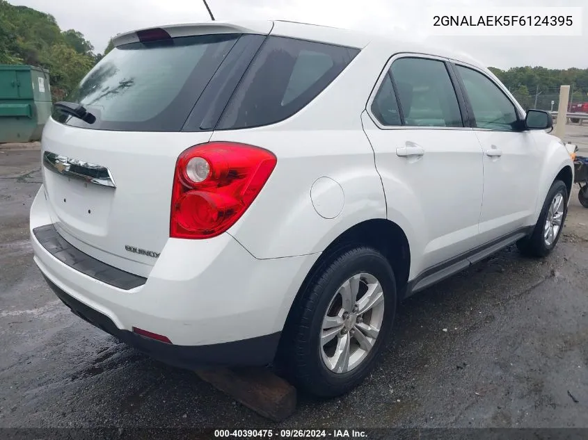 2GNALAEK5F6124395 2015 Chevrolet Equinox Ls