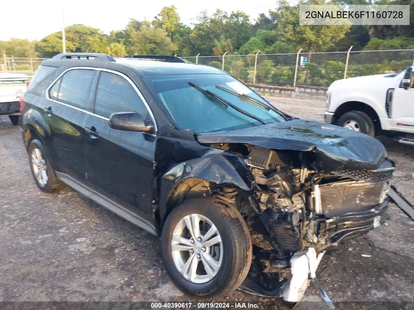 2GNALBEK6F1160728 2015 Chevrolet Equinox 1Lt