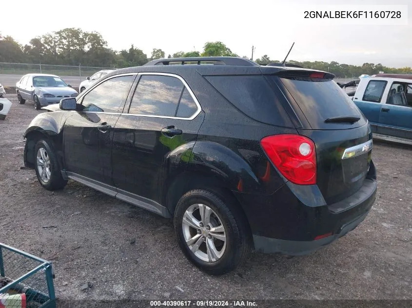 2GNALBEK6F1160728 2015 Chevrolet Equinox 1Lt