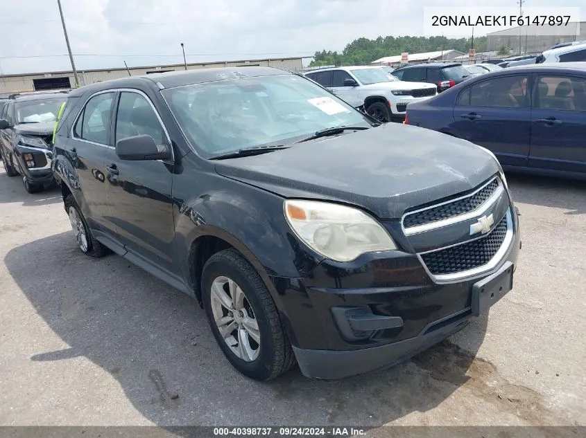 2GNALAEK1F6147897 2015 Chevrolet Equinox Ls