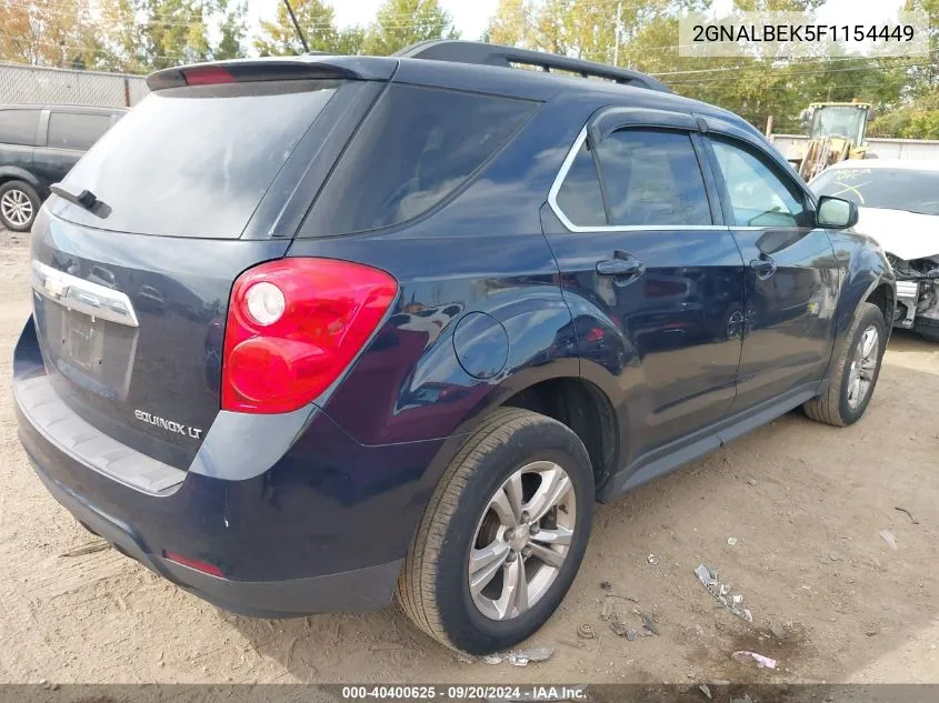 2GNALBEK5F1154449 2015 Chevrolet Equinox 1Lt