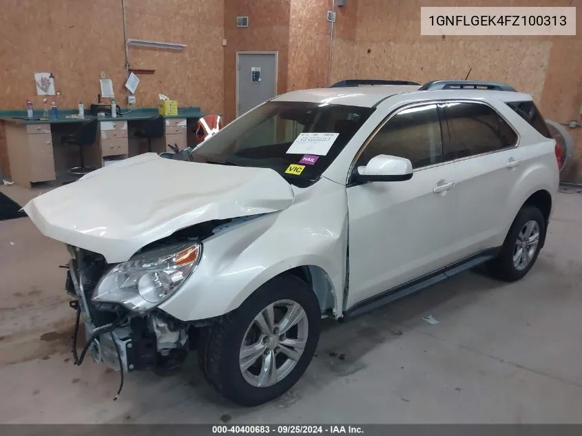 1GNFLGEK4FZ100313 2015 Chevrolet Equinox 2Lt