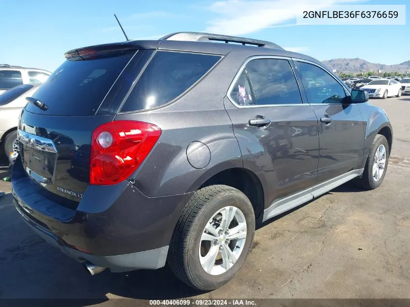 2015 Chevrolet Equinox 1Lt VIN: 2GNFLBE36F6376659 Lot: 40406099