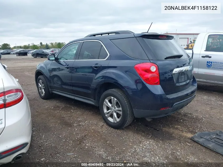 2GNALBEK4F1158122 2015 Chevrolet Equinox 1Lt