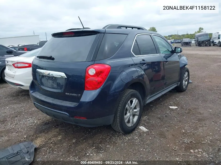 2GNALBEK4F1158122 2015 Chevrolet Equinox 1Lt