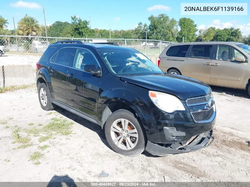 2015 Chevrolet Equinox Lt VIN: 2GNALBEK6F1139166 Lot: 40409827