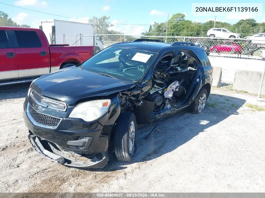 2015 Chevrolet Equinox Lt VIN: 2GNALBEK6F1139166 Lot: 40409827