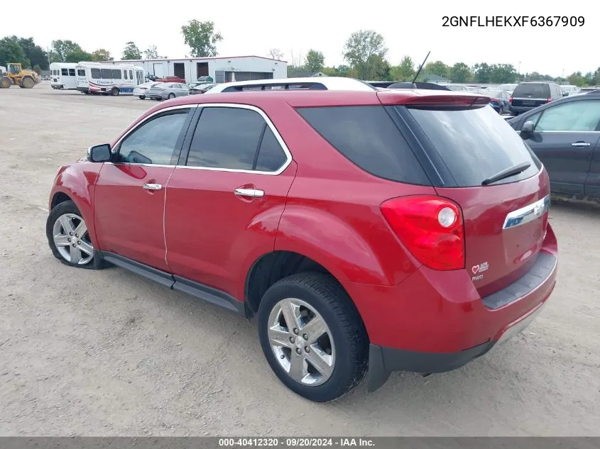 2GNFLHEKXF6367909 2015 Chevrolet Equinox Ltz