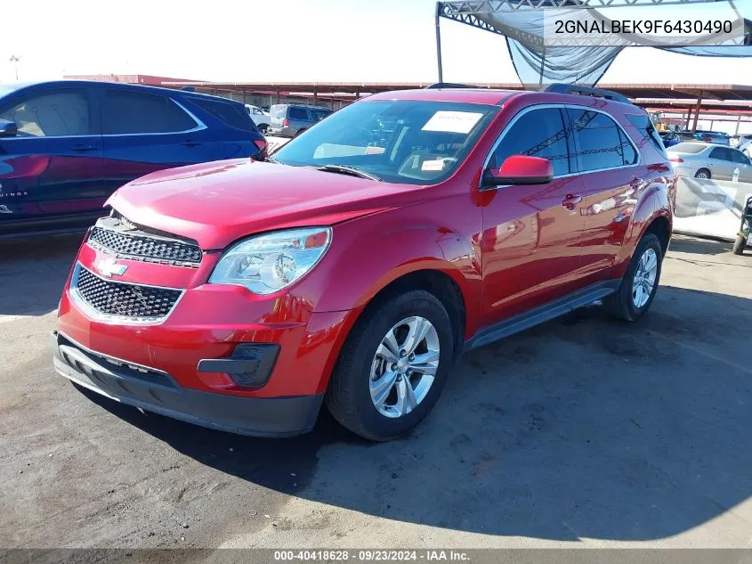 2GNALBEK9F6430490 2015 Chevrolet Equinox 1Lt