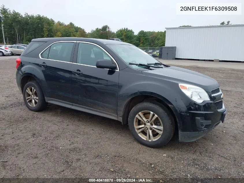 2015 Chevrolet Equinox Ls VIN: 2GNFLEEK1F6309508 Lot: 40418878