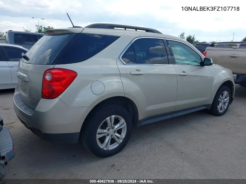 1GNALBEK3FZ107718 2015 Chevrolet Equinox 1Lt