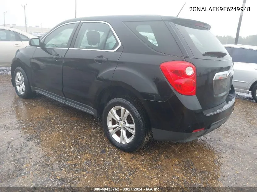 2GNALAEK9F6249948 2015 Chevrolet Equinox Ls