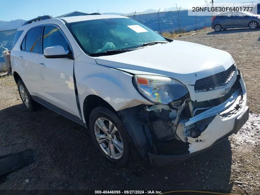 2GNFLGE30F6401777 2015 Chevrolet Equinox 2Lt