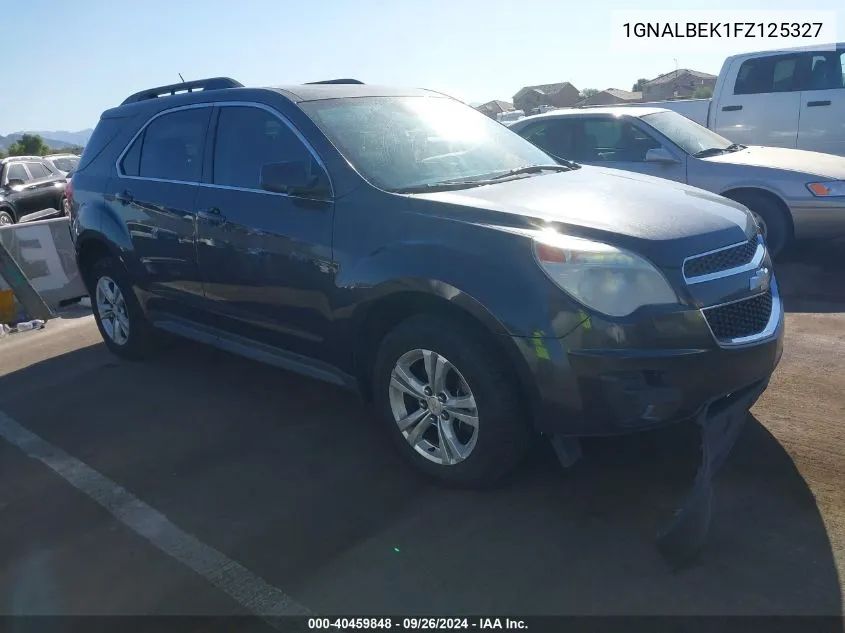 2015 Chevrolet Equinox 1Lt VIN: 1GNALBEK1FZ125327 Lot: 40459848