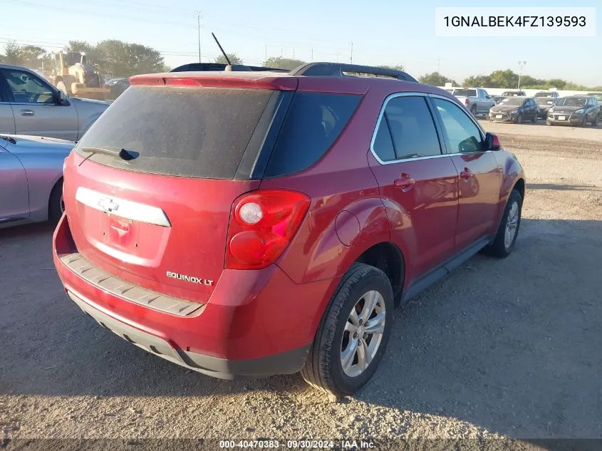 1GNALBEK4FZ139593 2015 Chevrolet Equinox 1Lt