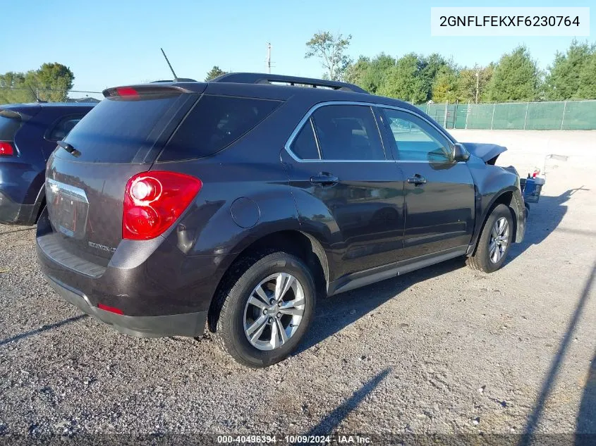 2015 Chevrolet Equinox Lt VIN: 2GNFLFEKXF6230764 Lot: 40496394