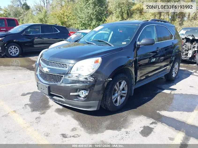 2015 Chevrolet Equinox 2Lt VIN: 2GNFLGE33F6193992 Lot: 40515736