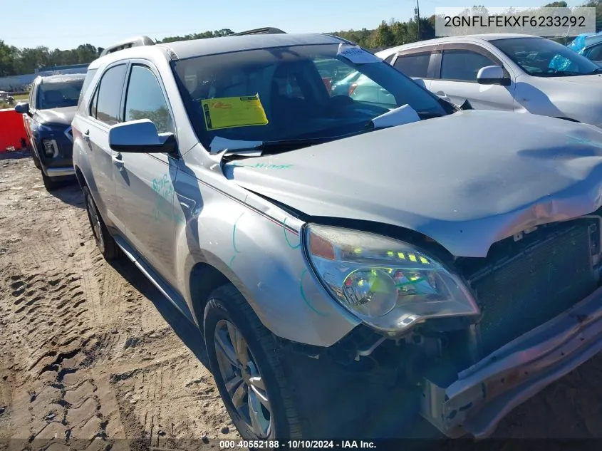 2GNFLFEKXF6233292 2015 Chevrolet Equinox 1Lt