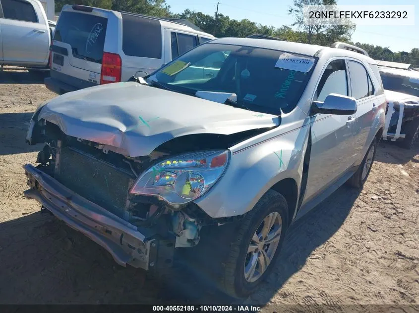 2015 Chevrolet Equinox 1Lt VIN: 2GNFLFEKXF6233292 Lot: 40552188