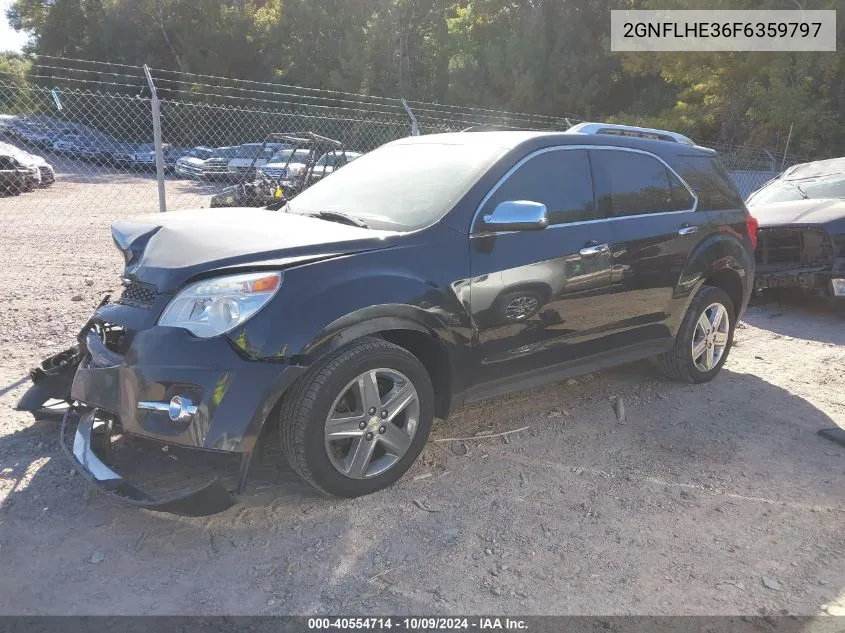 2015 Chevrolet Equinox Ltz VIN: 2GNFLHE36F6359797 Lot: 40554714