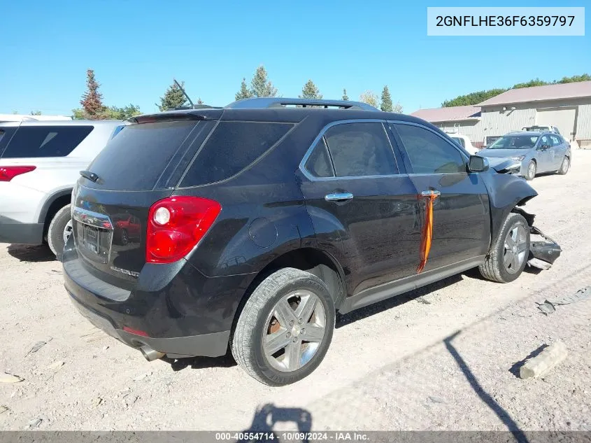 2015 Chevrolet Equinox Ltz VIN: 2GNFLHE36F6359797 Lot: 40554714