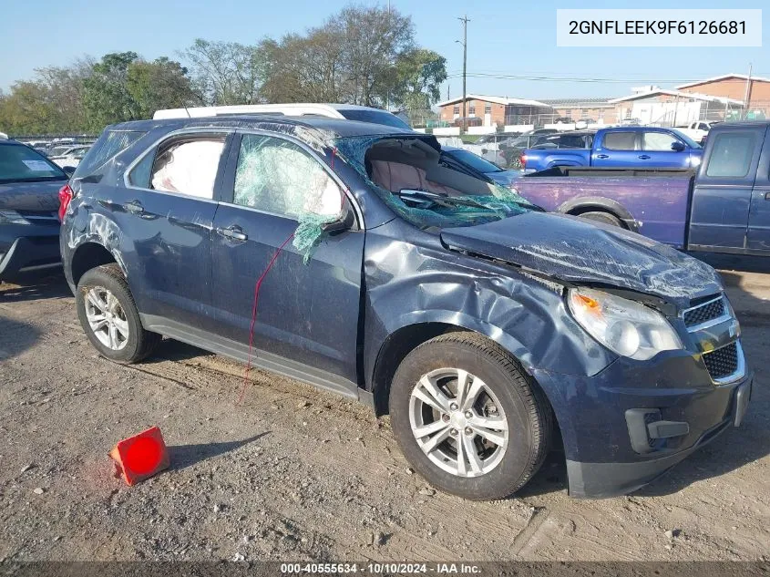 2015 Chevrolet Equinox Ls VIN: 2GNFLEEK9F6126681 Lot: 40555634