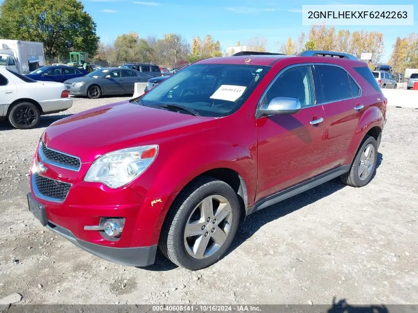 2GNFLHEKXF6242263 2015 Chevrolet Equinox Ltz