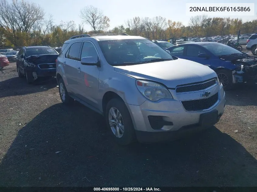 2015 Chevrolet Equinox 1Lt VIN: 2GNALBEK6F6165866 Lot: 40695000