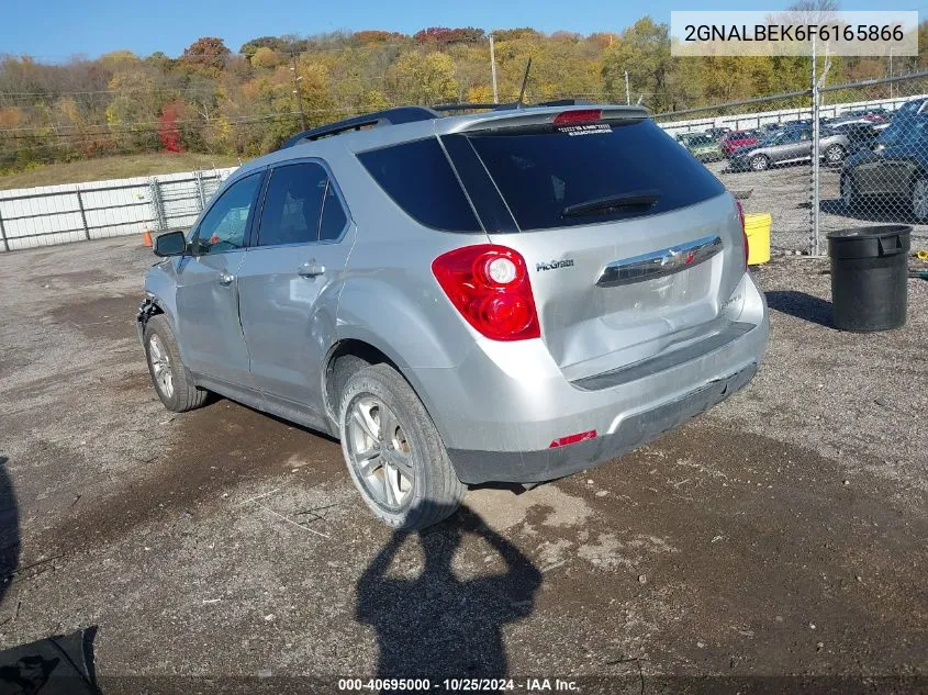 2015 Chevrolet Equinox 1Lt VIN: 2GNALBEK6F6165866 Lot: 40695000