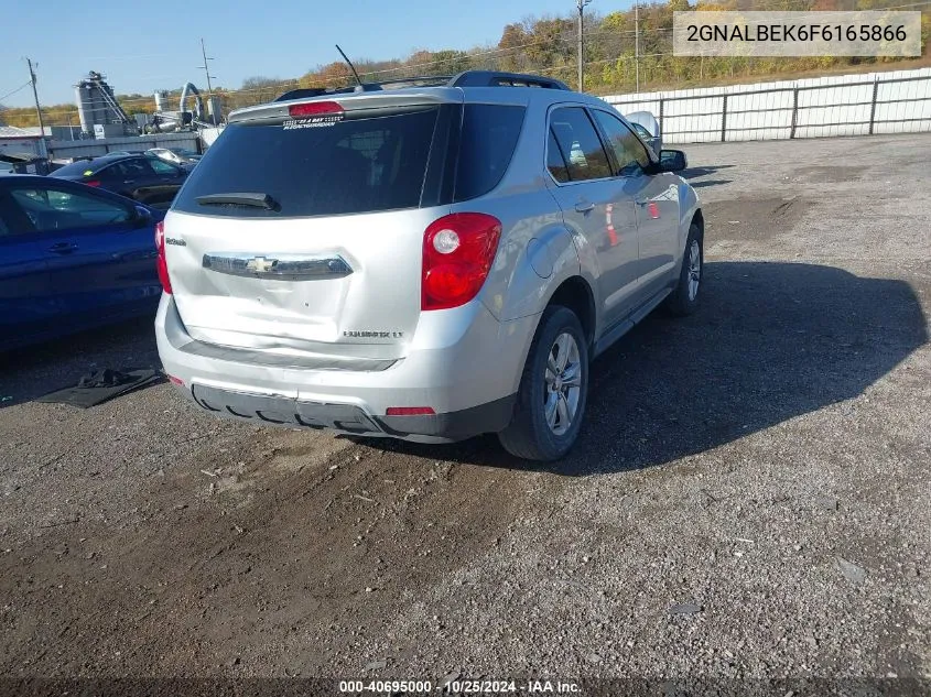 2015 Chevrolet Equinox 1Lt VIN: 2GNALBEK6F6165866 Lot: 40695000