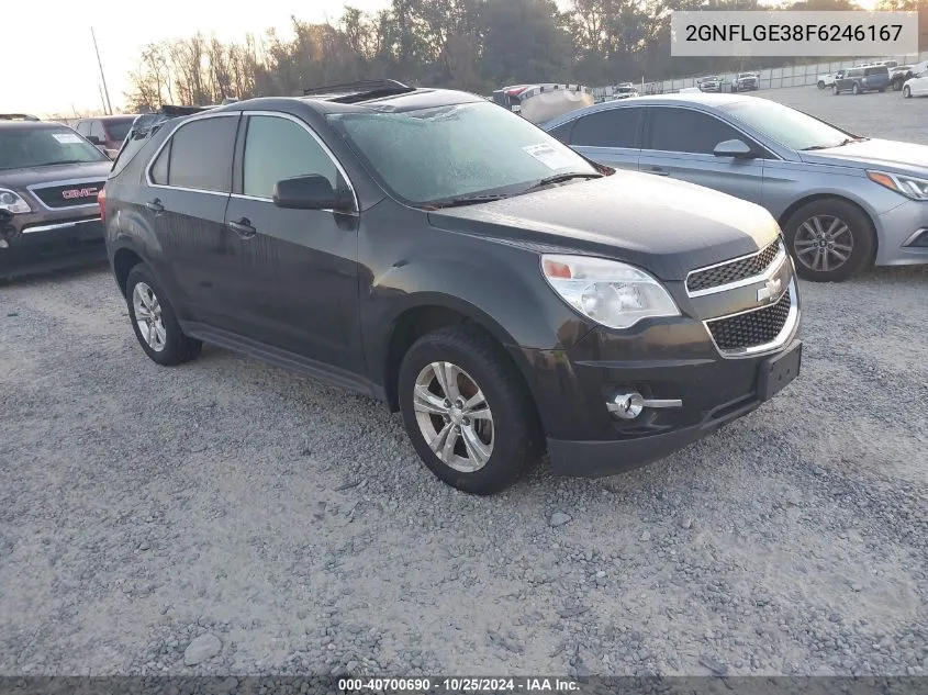 2015 Chevrolet Equinox 2Lt VIN: 2GNFLGE38F6246167 Lot: 40700690