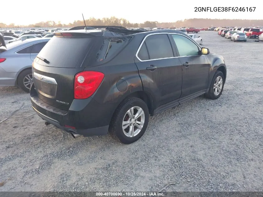 2015 Chevrolet Equinox 2Lt VIN: 2GNFLGE38F6246167 Lot: 40700690