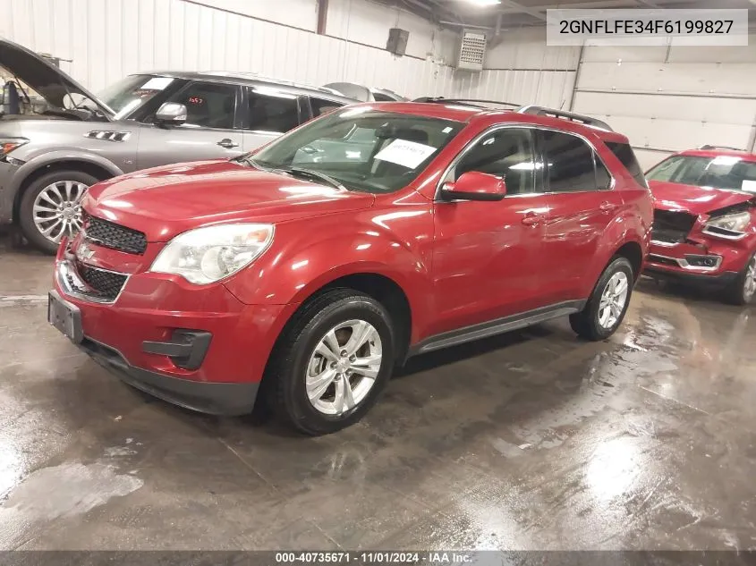 2015 Chevrolet Equinox 1Lt VIN: 2GNFLFE34F6199827 Lot: 40735671