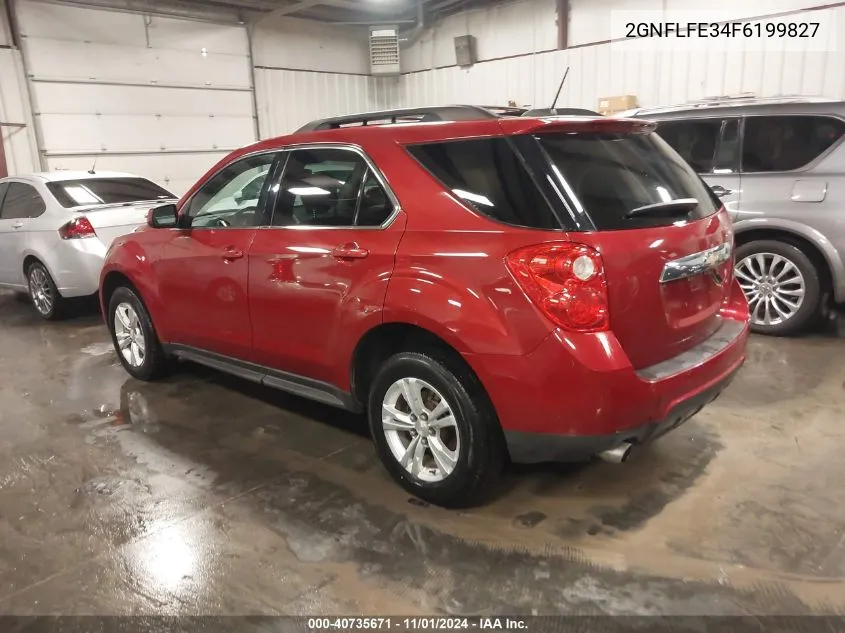 2015 Chevrolet Equinox 1Lt VIN: 2GNFLFE34F6199827 Lot: 40735671