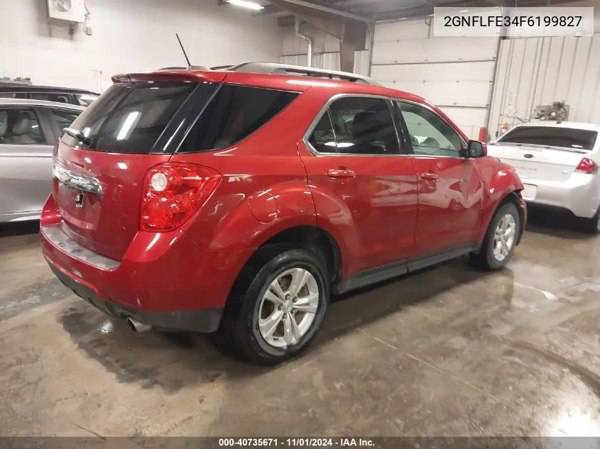 2015 Chevrolet Equinox 1Lt VIN: 2GNFLFE34F6199827 Lot: 40735671