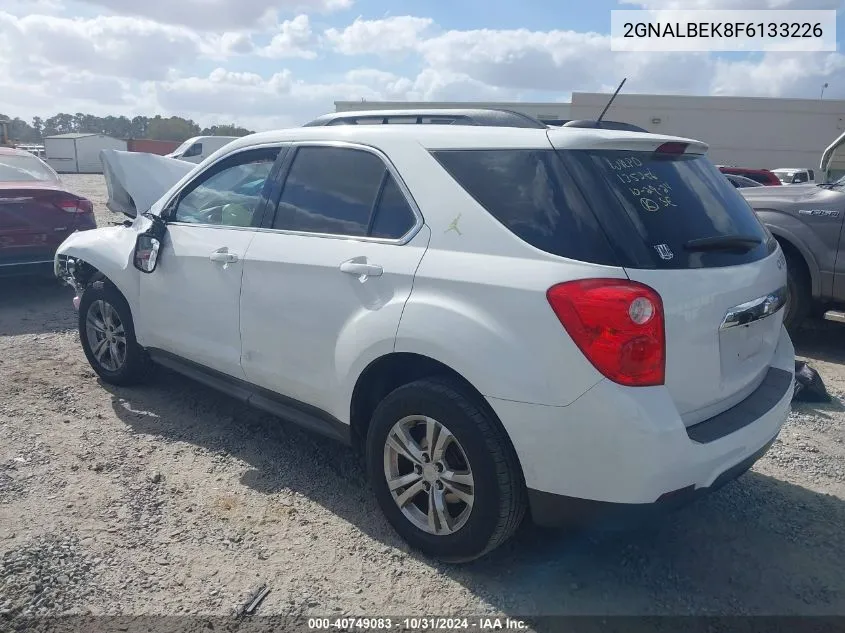 2015 Chevrolet Equinox 1Lt VIN: 2GNALBEK8F6133226 Lot: 40749083