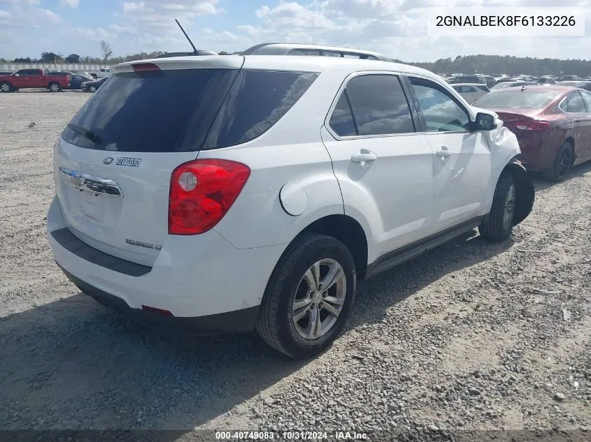 2015 Chevrolet Equinox 1Lt VIN: 2GNALBEK8F6133226 Lot: 40749083