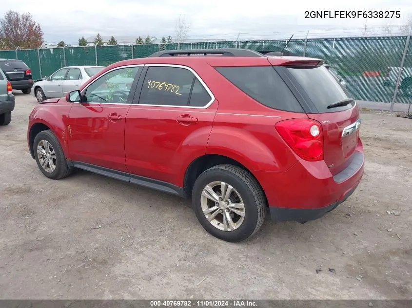 2015 Chevrolet Equinox 1Lt VIN: 2GNFLFEK9F6338275 Lot: 40769782