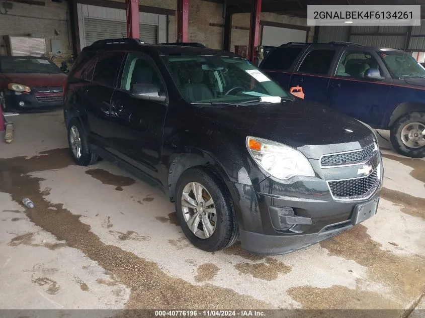 2015 Chevrolet Equinox 1Lt VIN: 2GNALBEK4F6134261 Lot: 40776196