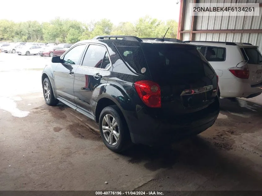 2015 Chevrolet Equinox 1Lt VIN: 2GNALBEK4F6134261 Lot: 40776196