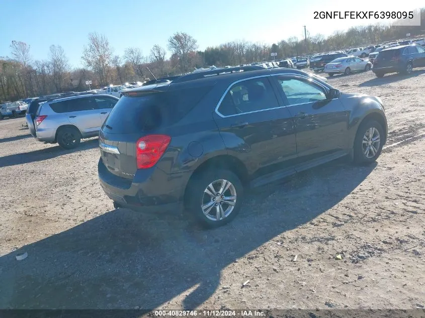 2015 Chevrolet Equinox 1Lt VIN: 2GNFLFEKXF6398095 Lot: 40829746