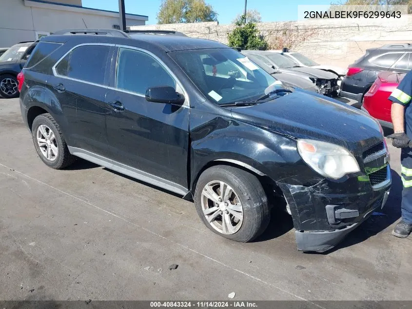 2015 Chevrolet Equinox 1Lt VIN: 2GNALBEK9F6299643 Lot: 40843324